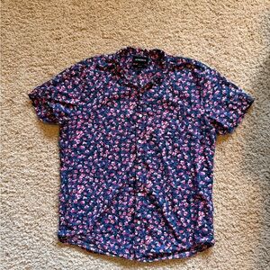 Bonobos Floral short sleeve button up
